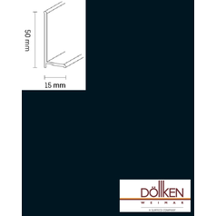 lišta Černá měkká soklová lišta Döllken WL50 110 (cena za bm)