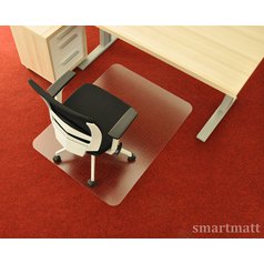 Podložka pod kolečkové židle 120x90cm, polykarbonát na koberec, obdélník