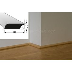 podlahová lišta dub 37x10 / pd (cena za bm)